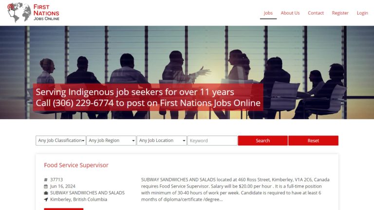 First Nations Jobs Online